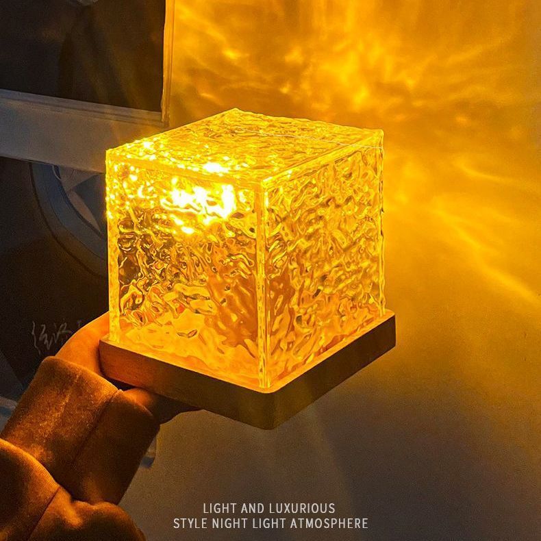 π Lampada Cristallo LED Effetto Onde